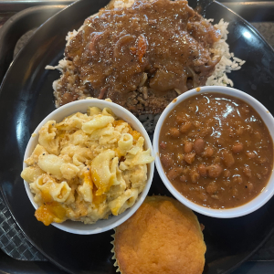 Cube Steak with 2 sides